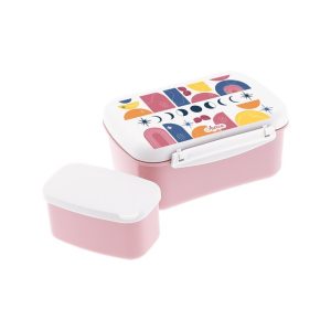 TUPPER HERMETICO CON PLACA REFRIGERANTE ICE/PINK BOHO SOUL