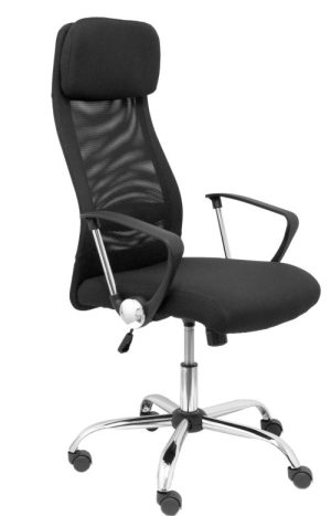 SILLA ESTERAS TELA NEGRA