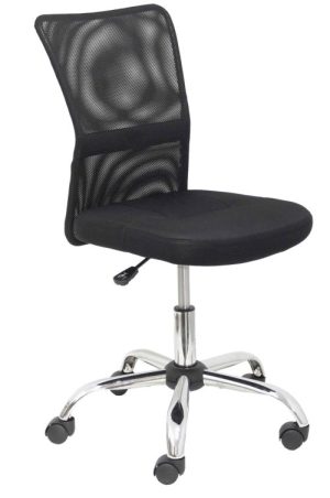 SILLA PARDAL RESPALDO MALLA NEGRO