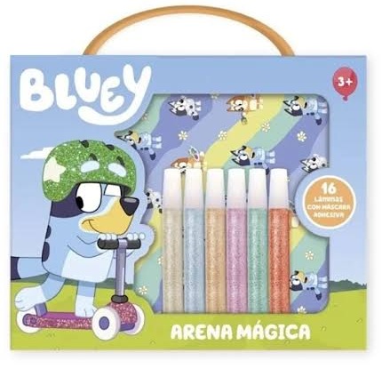 CAJA MALETIN BLUEY ARENA MAGICA