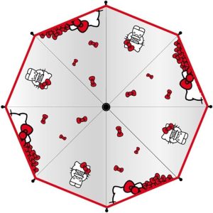PARAGUAS MANUAL POE HELLO KITTY
