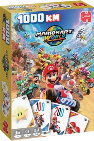 MARIO KART WORLD 1000KM JUEGO DE CARTAS